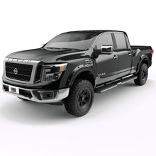 Load image into Gallery viewer, EGR 16+ Nissan Titan XD Bolt-On Look Color Match Fender Flares - Set - Black Metallic
