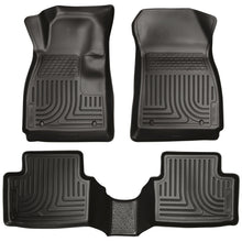Load image into Gallery viewer, Husky Liners 12-14 Chevrolet Sonic Weatherbeater Black Front &amp; 2nd Seat Floor Liners
