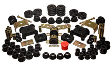 Load image into Gallery viewer, Energy Suspension 73-80 Chev/GMC 4WD w/Aftermarket Front Springs Black Hyper-Flex Master Bushing Set
