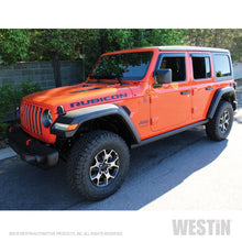 Load image into Gallery viewer, Westin 2018-2019 Jeep Wrangler JL Unlimited Wade Slim Wind Deflector 4pc - Smoke
