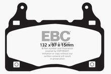 Load image into Gallery viewer, EBC 11-15 Chevrolet Camaro (5th Gen) 6.2 Redstuff Front Brake Pads
