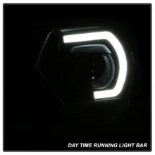 Load image into Gallery viewer, xTune Toyota Tacoma 12-15 Headlights - Light Bar DRL - Black PRO-JH-TTA12-LBDRL-BK
