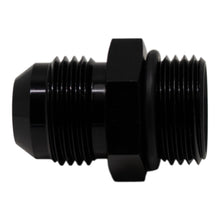 Load image into Gallery viewer, DeatschWerks 10AN ORB Male to 10 AN Male Flare Adapter (Incl O-Ring) - Anodized Matte Black
