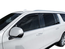 Load image into Gallery viewer, AVS 2021 GM Tahoe/Yukon/Escalade Ventvisor In-Channel Window Deflectors 4pc - Smoke
