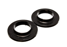 Load image into Gallery viewer, Energy Suspension Universal 2 1/8in ID 3 3/4in OD 3/4in H Black Coil Spring Isolators (2 per set)
