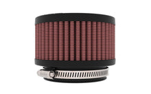 Load image into Gallery viewer, K&amp;N Universal Clamp-On Air Filter 2.25in Flange ID 3.5in OD 2in Height
