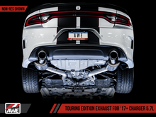 Load image into Gallery viewer, AWE Tuning 2017+ Dodge Charger 5.7L Touring Edition Exhaust - Non-Resonated - Chrome Silver Tips
