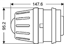 Load image into Gallery viewer, Hella Micro DE Premium Halogen H7 Low Beam 12V SAE Lo Headlamp w/ Bulb and Stone Shield
