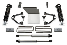 Load image into Gallery viewer, Fabtech 07-18 GM K1500 w/OE Forged UCA 3.5in UCA System w/DL 2.5 Coilovers &amp; Rear DL Shocks
