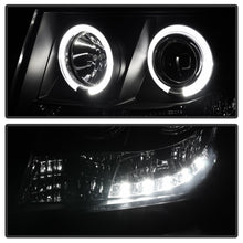 Load image into Gallery viewer, Spyder Chevy Suburban 1500 07-14 Projector Headlights LED Halo LED Blk Smke PRO-YD-CSUB07-HL-BSM
