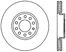Load image into Gallery viewer, StopTech Power Slot 05-10 VW Jetta (except Wagon) Front Right Slotted CRYO Rotor
