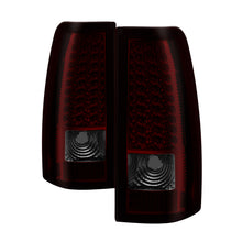Load image into Gallery viewer, Xtune Chevy Silverado 1500/2500/3500 99-02 LED Tail Lights Red Smoke ALT-ON-CS99-LED-RS
