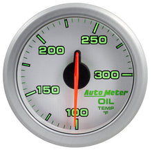 Load image into Gallery viewer, Autometer Airdrive 2-1/6in Oil Temp Gauge 100-300 Degrees F - Silver
