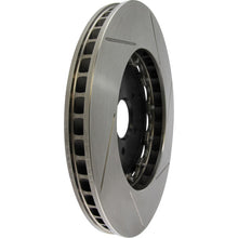 Load image into Gallery viewer, StopTech 09-11 Nissan GT-R Front Right Slotted Bare Iron 380x34mm Aero-Rotor Kit
