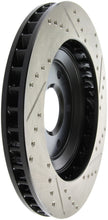 Load image into Gallery viewer, StopTech 04 &amp; 08 Cadillac XLR/XLR-V / 97-04 Chevy Corvette Slotted &amp; Drilled Front Right Rotor
