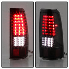Load image into Gallery viewer, xTune 03-06 Chevrolet Silverado 1500 LED Tail Lights - Black Smoke (ALT-JH-CSIL03-LED-BSM)
