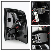 Load image into Gallery viewer, Spyder Dodge Ram 1500 09-14 LED Tail Lights Incandescent- Blk Smke ALT-YD-DRAM09-LED-BSM
