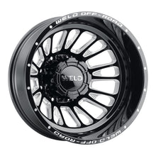 Load image into Gallery viewer, Weld Off-Road W121 20X8.25 Scorch Outer 8X165.1 ET-240 BS-4.67 Gloss Black MIL 121.6
