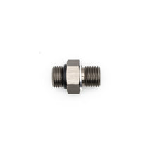 Load image into Gallery viewer, DeatschWerks 6AN ORB Male to M14 X 1.5 Metric Male (Incl O-Ring and Washer) - Anodized Matte Black
