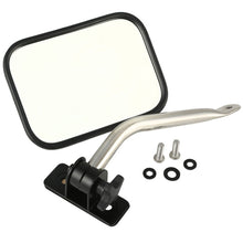 Load image into Gallery viewer, Rugged Ridge 97-18 Jeep Wrangler Stainless Steel Rectangular Quick Release Mirror
