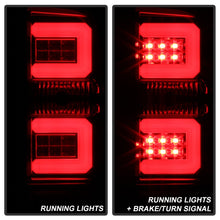 Load image into Gallery viewer, Spyder Chevy Silverado 2016-2017 Light Bar LED Tail Lights - Smoke ALT-YD-CS16-LED-SM

