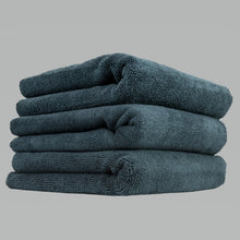 Load image into Gallery viewer, Chemical Guys Monster Edgeless Microfiber Towel - 16in x 16in - Black - 3 Pack
