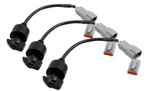 Load image into Gallery viewer, Haltech Triple Switch Panel Kit w/Yellow &amp; Red Knobs
