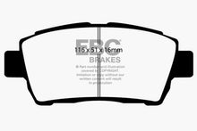 Load image into Gallery viewer, EBC 11-15 Scion IQ 1.3 Redstuff Front Brake Pads
