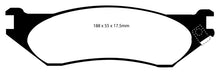 Load image into Gallery viewer, EBC 98-02 Dodge B150 B1500 Cargo 1500 Van 1/2 Ton Yellowstuff Front Brake Pads
