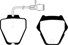 Load image into Gallery viewer, EBC 00-03 Audi A8 Quattro 4.2 (8 Pad Set) Yellowstuff Front Brake Pads
