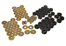 Load image into Gallery viewer, Energy Suspension 65-67 Chevy Malibu/Chevelle/Monte Carlo CONVERTIBLE ONLY Black Body Mount Set

