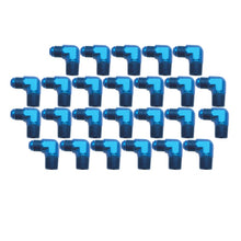 Load image into Gallery viewer, Russell Performance -8 AN to 1/2in NPT 90 Degree Flare to Pipe Adapter (Blue) (25 pcs.)
