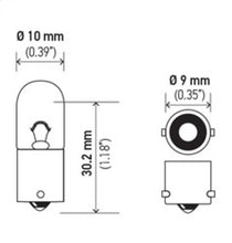 Load image into Gallery viewer, Hella Bulb 1893 12V 5W BA9s T3.25
