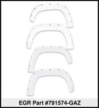 Load image into Gallery viewer, EGR 14+ Chev Silverado 6-8ft Bed Bolt-On Look Color Match Fender Flares - Set - Summit White
