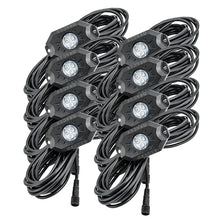 Load image into Gallery viewer, Oracle Bluetooth + RF Underbody Rock Light Kit - 8 PCS - ColorSHIFT
