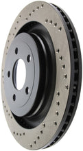 Load image into Gallery viewer, StopTech Cross Drilled Sport Brake Rotor - 2015 Ford Mustang - Rear Right
