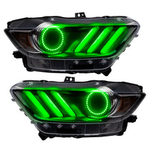 Load image into Gallery viewer, Oracle 15-17 Ford Mustang V6/GT/Shelby DRL Upgrade w/ Halo Kit - ColorSHIFT w/ BC1 Controller
