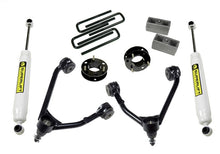 Load image into Gallery viewer, Superlift 07-16 Chevy Silv 1500 2WD 3.5in Lift Kit w/ Cast Steel Control Arms &amp; Rear Shocks
