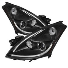 Load image into Gallery viewer, Spyder Nissan Altima 4Dr 10-12 Projector Headlights Light DRL LED Halo Blk PRO-YD-NA104D-LTDRL-BK
