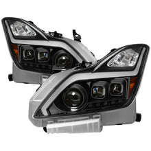 Load image into Gallery viewer, xTune Infiniti G37 Coupe (non-AFS) 08-15 Projector Headlights - Black PRO-JH-IG3708-2D-LB-BK

