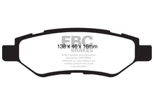 Load image into Gallery viewer, EBC 08-13 Cadillac CTS 3.0 Ultimax2 Rear Brake Pads
