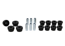 Load image into Gallery viewer, Whiteline Plus 88-00 Honda Civic / 88-9/95 CRX Rear Control Arm - Lower Inner &amp; Outer Bushing Kit
