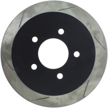 Load image into Gallery viewer, StopTech Power Slot 01-03 Ford F150 5 Lug Rear Right SportStop Slotted Rotor
