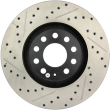 Load image into Gallery viewer, StopTech 05-06 Audi A4 Quattro/ 02-04 A6 Quattro / 99-02 S4 Front Right Slotted &amp; Drilled Rotor
