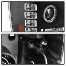 Load image into Gallery viewer, Spyder GMC Sierra 1500/GMC Sierra Denali 08-13 Projector LED Halo- LED Blk PRO-YD-GS07-HL-BK
