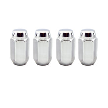 Load image into Gallery viewer, McGard Hex Lug Nut (Cone Seat) M12X1.75 / 13/16 Hex / 1.815in. Length (4-Pack) - Chrome
