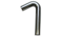 Load image into Gallery viewer, Vibrant 2.375in O.D. T304 SS 120 deg Mandrel Bend 4in x 12in leg lengths (3.5in Centerline Radius)
