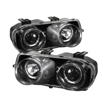 Load image into Gallery viewer, Spyder Acura Integra 94-97 Projector Headlights LED Halo -Black High H1 Low 9006 PRO-YD-AI94-HL-BK
