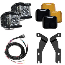 Load image into Gallery viewer, Rigid Industries 16-20 Toyota Tacoma A-Pillar Light Mount Kit (Incl. D-SS Flood/Black/Yellow Covers)
