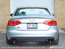 Load image into Gallery viewer, AWE Tuning Audi B8.5 S4 3.0T Track Edition Exhaust - Diamond Black Tips (102mm)

